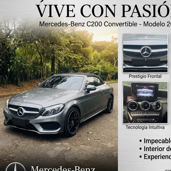 Mercedes-Benz Clase C 2017 2.0 Cabriolet