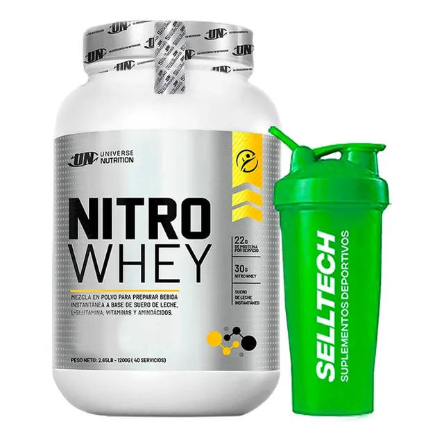 Proteína Universe Nutrition Nitro Whey 1.25kg Cookies&cream