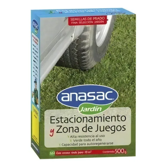Semilla Mezcla Estacionamiento 500 Gr Anasac