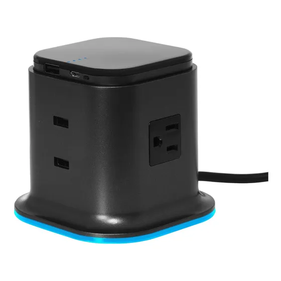 100 Bateria Externa Para Todo Dispositivo Negro