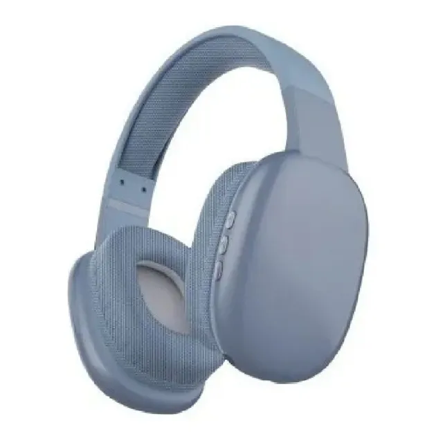 Audifonos Diadema Bluetooth 5.0 Inalámbrica Perfect Choice Color Azul