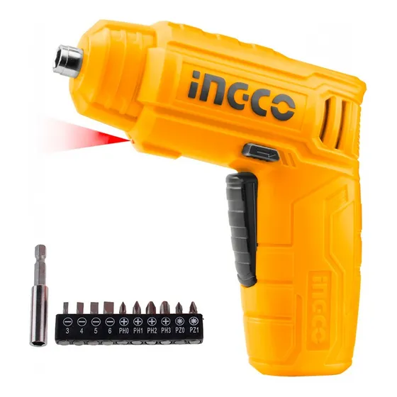 Atornillador Inalambrico Ingco Csdli0402 1/4  4v 4nm