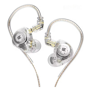 Audífonos In-ear Kz Edx Pro Sin Micrófono Cristal Transparente Monitores Audífonos In-ear Kz Edx Pro Sin Micrófono Cristal Transparente Monitores
