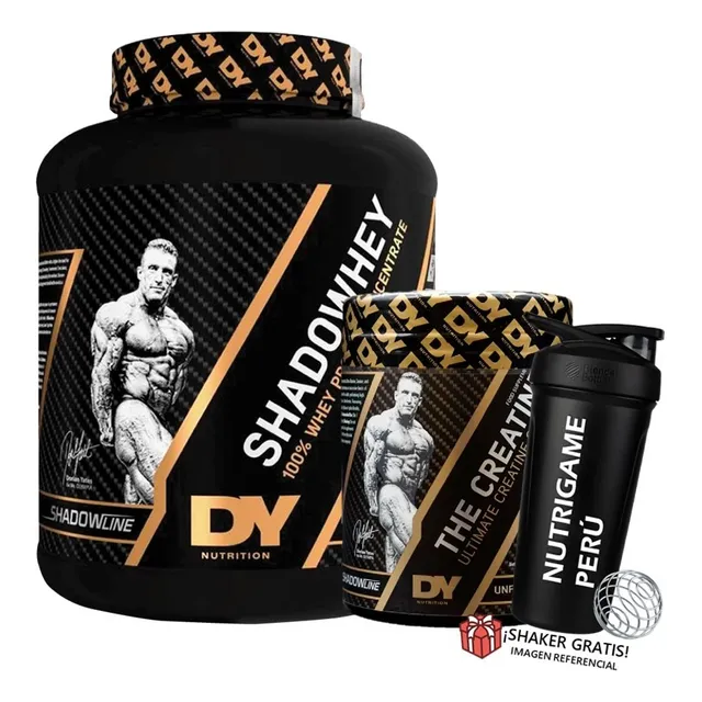 Pack Proteina Shadowhey 2kg + Creatina 300gr Dorian Yates