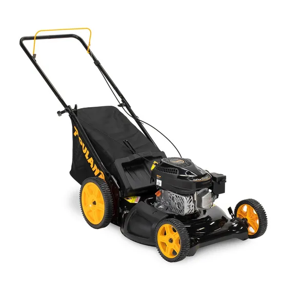 Podadora A Gasolina Poulan Pro 21p 3en1 170cc 6.5 5pos 11x8 Color Negro Y Amarillo