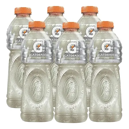 Gatorade Limão, Pack Com 6 Unidades De 500ml