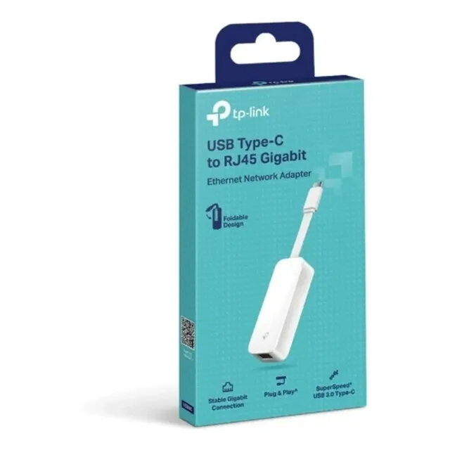 Adaptador Usb-c 3.0 Lan Rj45 Gigabit Ethernet Tp-link Ue300c