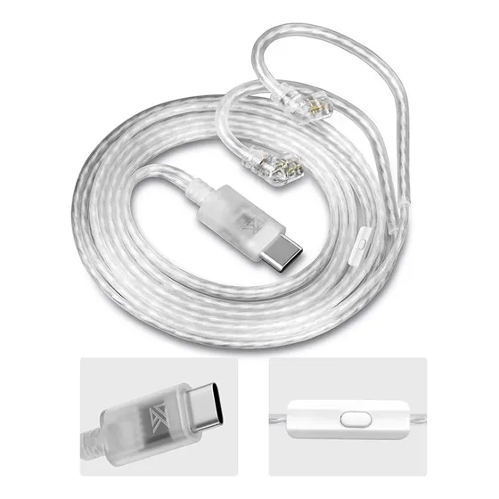 Cable Kz Usb-c Zsn/zs10 Pro/edx Pro/zsx/zvx/castor Micrófono