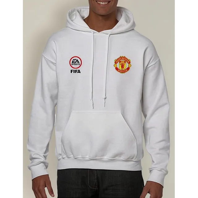 Buzo Hoodie Capota Manchester United Fc Fifa Ea Sports Hombr