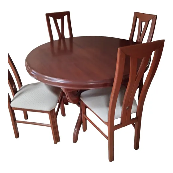 Juego De Comedor Extensible De 4 A 6 Sillas.s