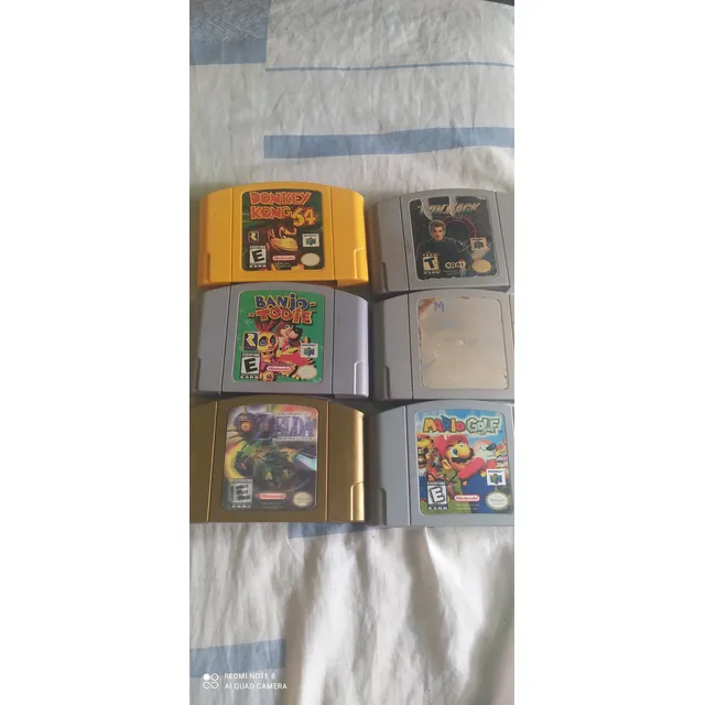 Zelda: Majora's Mask 64 Más 5 Juegos Y Un Psp
