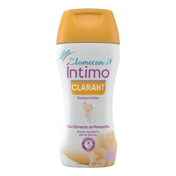 Lomecan V Shampoo Íntimo Aclarante. Botella con 200ml.