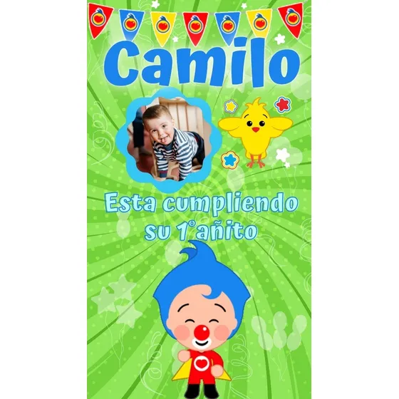 Video Invitación Digital Cumpleaños