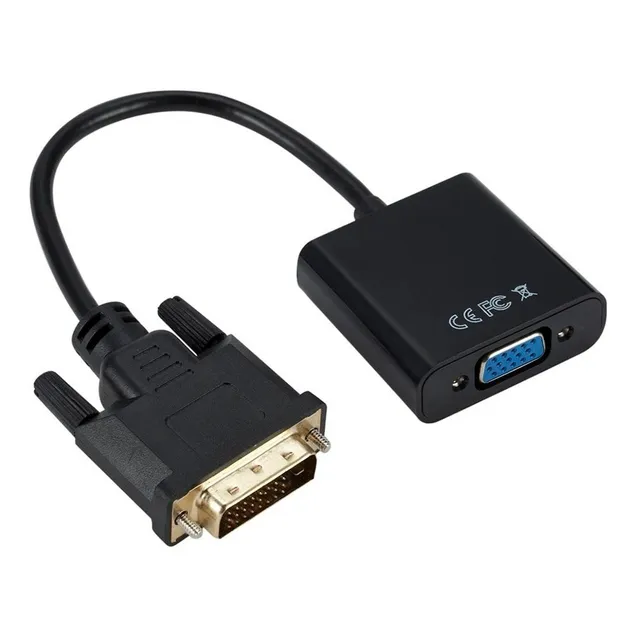 Conversor Adaptador Dvi D 24+1 A Vga Pc Vídeo A Monitor