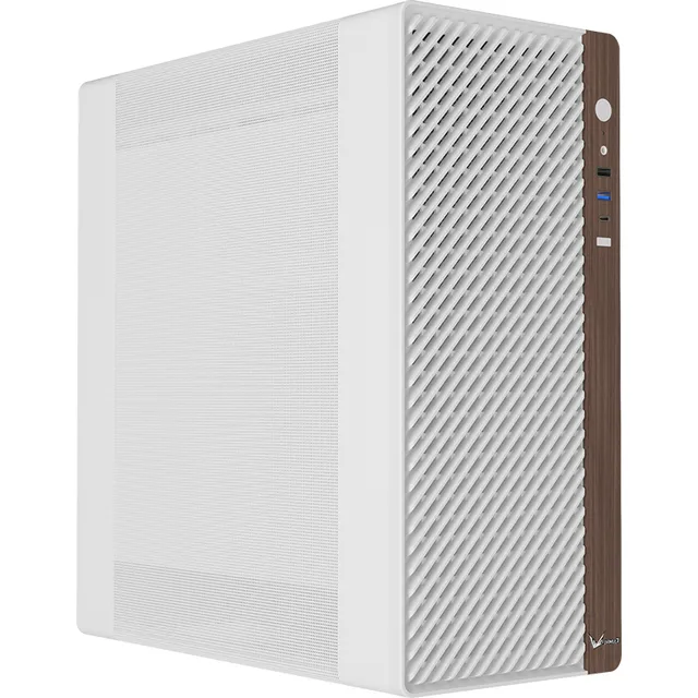 GABINETE GAMER FORMULA V TIMBERLINE T2 C/ 4 FANS FRGB ATX COLOR BLANCO