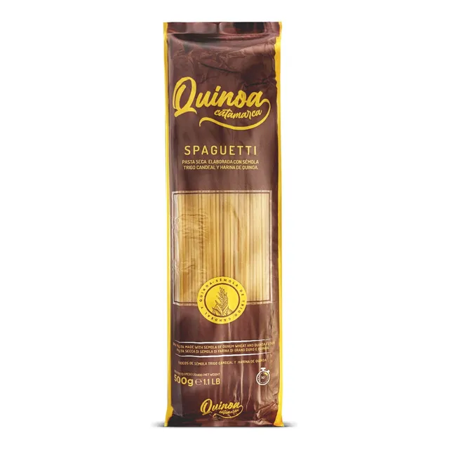 Fideos Pastas Secas Spaghetti Semola Quinoa Catamarca 500g