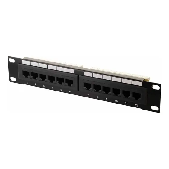 Patch Panel 12 Puertos Cat5e Wireplus
