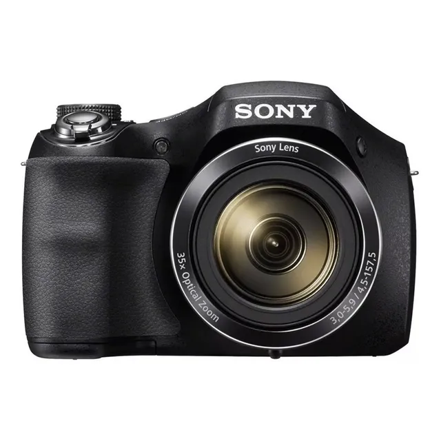 Camara Semireflex Sony H300 20.1 Mp 35x Zoom Óptico Hd Color Negro