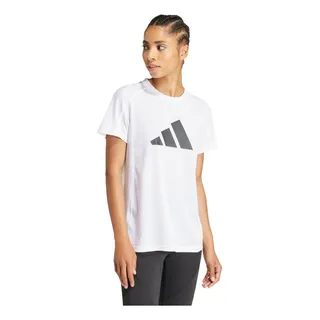 Camiseta Treino Train Essentials Big Performance Logo adidas Camiseta Treino Train Essentials Big Performance Logo adidas