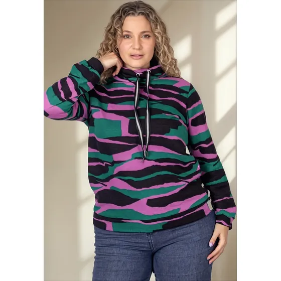 Sweater Polerón Onara Pilar Mujer Alto Otoño/invierno. Se