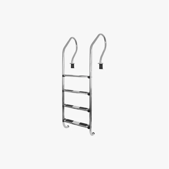 Escalera De Acero Inoxidable De 4 Pasos Laswim Confort