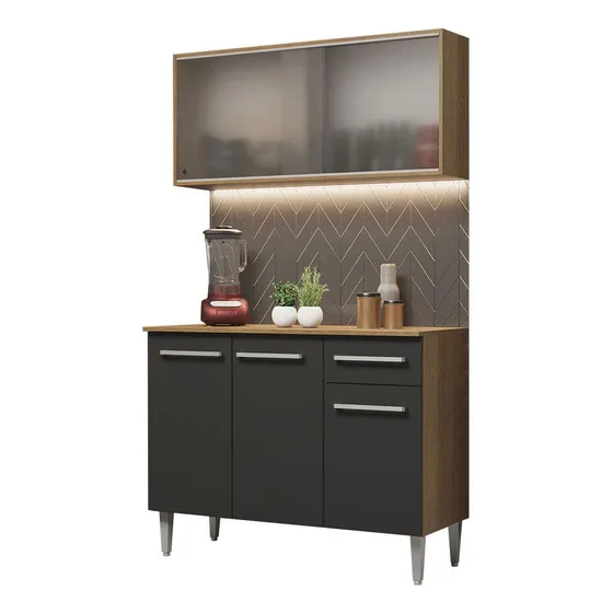 Mueble De Cocina Emilly 105cm Con Alacena Madesa 01mn