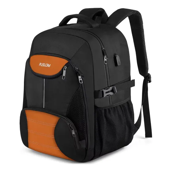 Bolso Morral Ejecutivo Caballero 100% Importado Puerto Usb