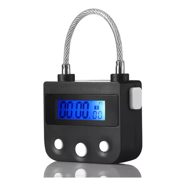 Cadeado Temporizador Multifuncional Aaa K6metal Timer Lock
