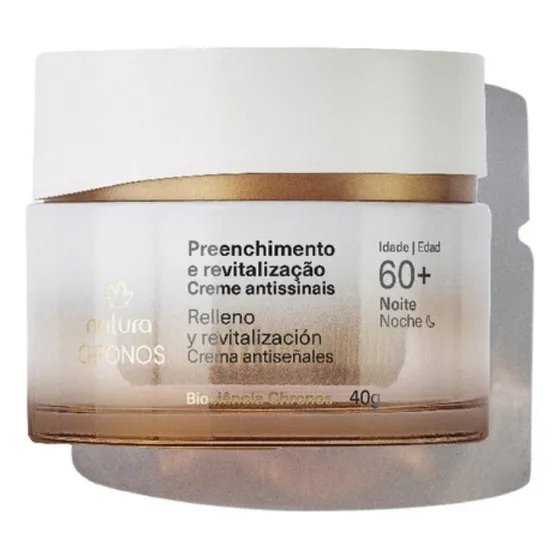 Crema Antiseñales Relleno Y Revitalización 60+ Noche