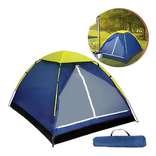 Barraca Iglu ImpermeĂĄvel De Camping 3 Pessoas Nakasaki Azul Barraca Iglu ImpermeĂĄvel De Camping 3 Pessoas Nakasaki Azul