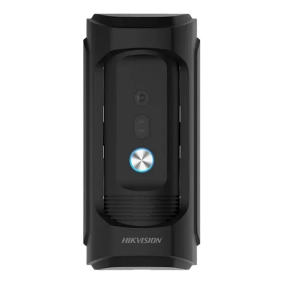 Intercomunicador de vídeo Hikvision HD de 2 MP DS-KB8113-IME1, color negro
