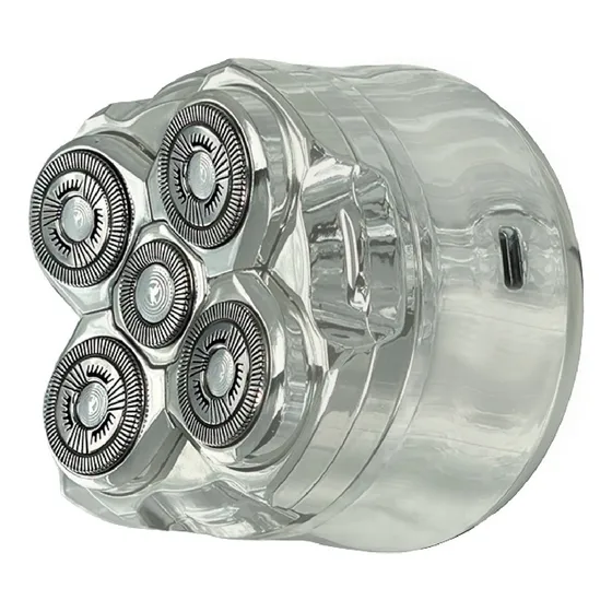 Máquina De Afeitar De Microprecisión Ez Silver Head Shaver Color Plateado 5V
