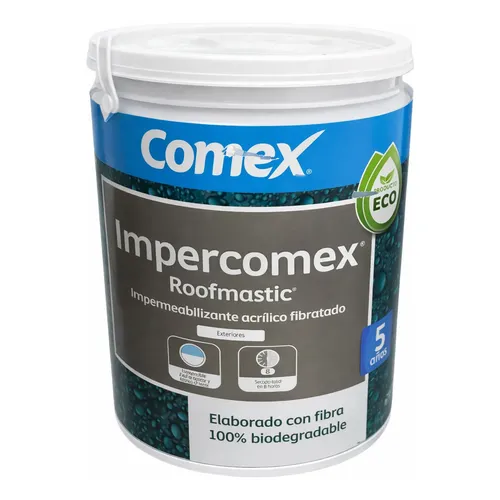 Sika Impermeabilizante Acril Techo 5 Años Ultra 18l Fibratad Color