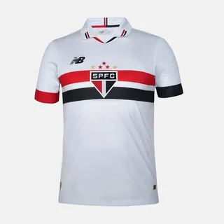 Camisa SĂŁo Paulo Stadium Shirt Branca 24/25 Camisa SĂŁo Paulo Stadium Shirt Branca 24/25