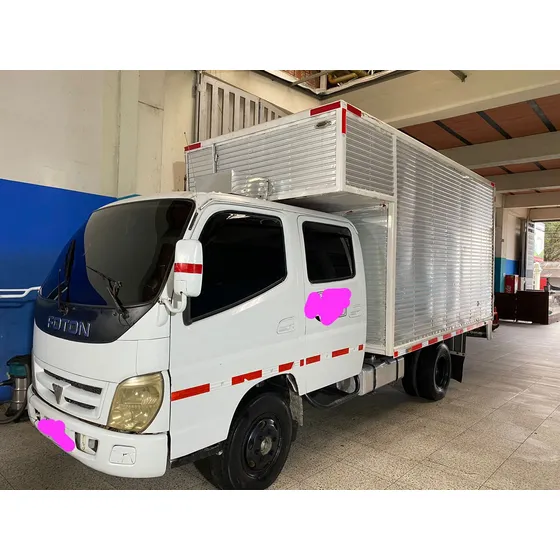 Foton Doble Cabina 1043 De Pacha Con Furgón