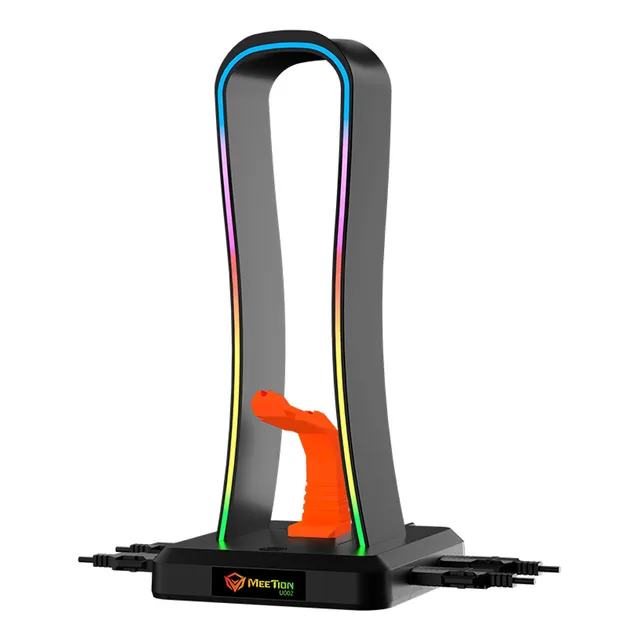 Soporte Para Auriculares Meetion U002 Luz Led Con Bungee