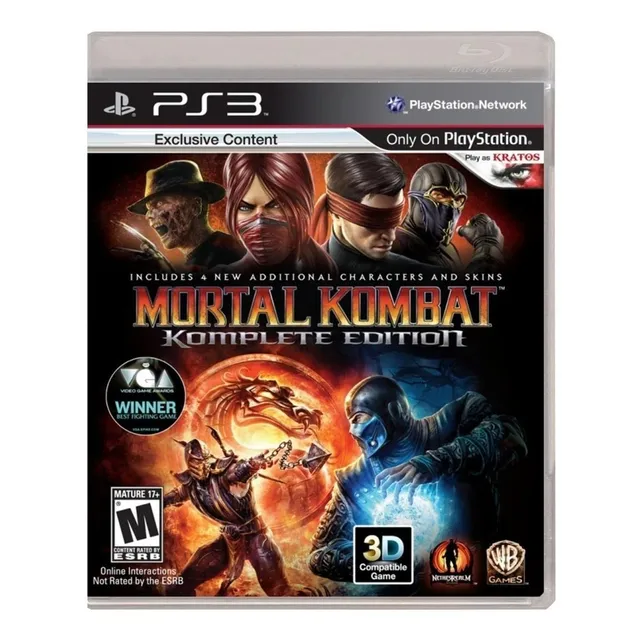 Mortal Kombat Komplete Edition Juego Fisico PS3
