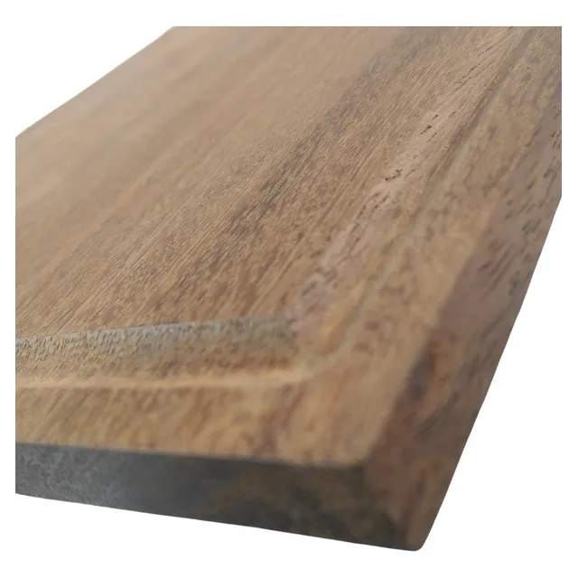 Tablas De Cocina En Madera Samán 35x20x2 Cm Con Canaleta