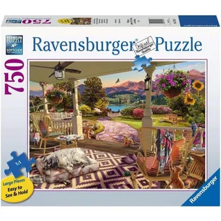 Plantillas Ravensburger Cozy Front Porch De Gran Formato De Plantillas Ravensburger Cozy Front Porch De Gran Formato De