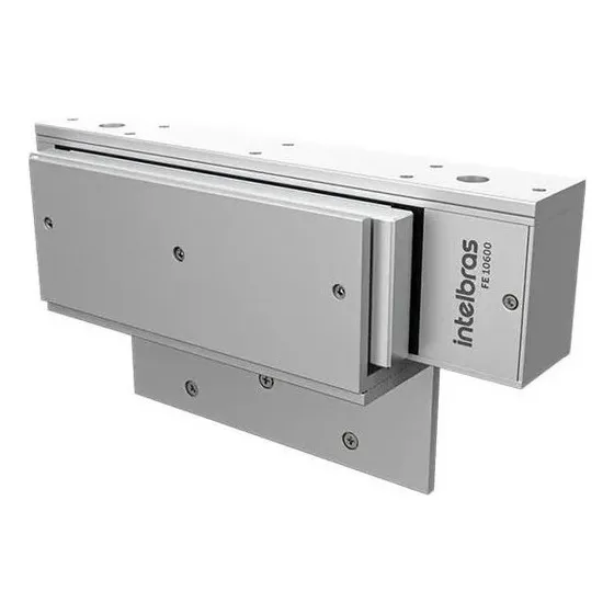 Fechadura Eletroímã 600 Kgf Intelbras Fe 10600 Com Sensor