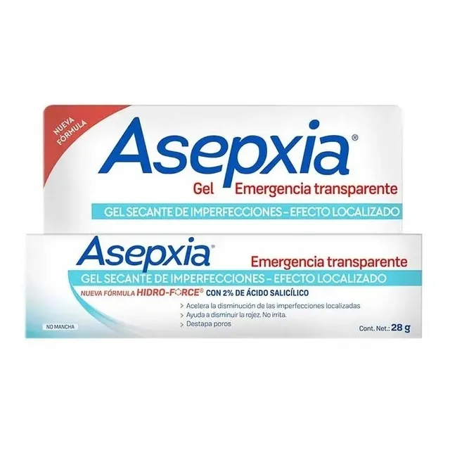 Asepxia Emergencia Spot Gel X 28 Gr - Farmacia Alberdi