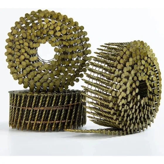 Clavo Helicoidal Rollo 2.5mm X 50mm X 9000 Unidades 1 Caja