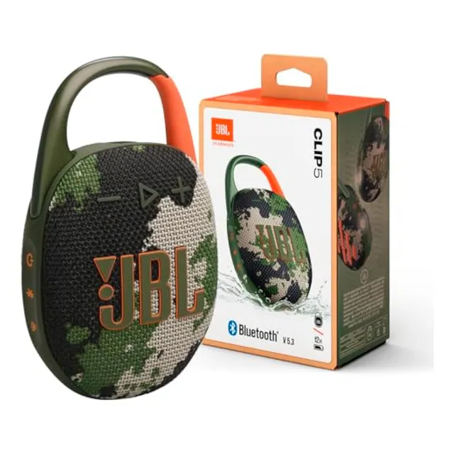 Jbl Clip 5 - Altavoz Bluetooth Ultraportátil,