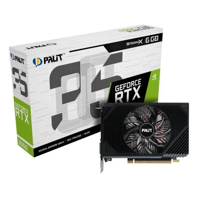 Tarjeta Video Palit Geforce Rtx3050 6gb Gddr6 Pcie 4 Gamer
