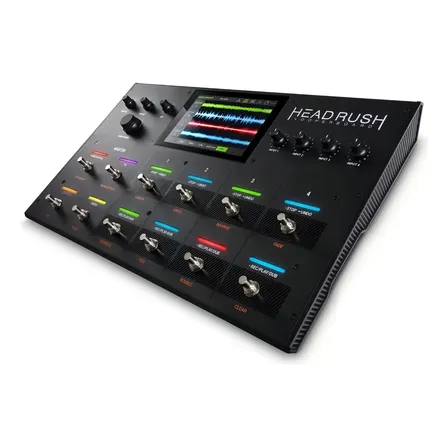 Pedaleira Headrush Looperboard Com Tela Sensível Ao Toque - Palermo Preto