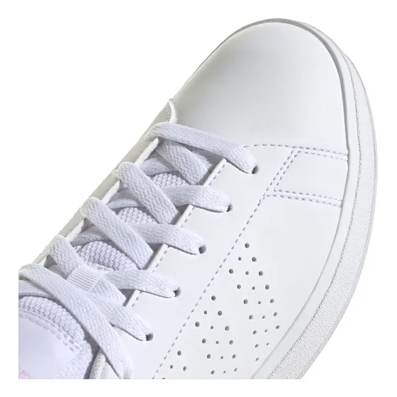 Tenis adidas Mujer Advantage Base 2.0 Ftw Blanco / Gris