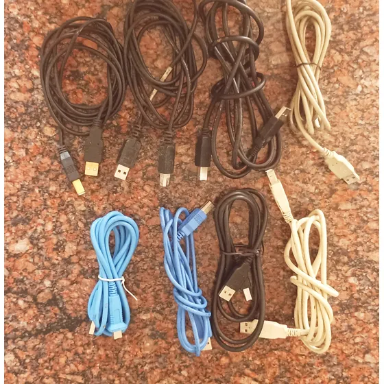 Cable Usb Para Impresora Hp, Canon, Samsung 1.5 Mt (usado)