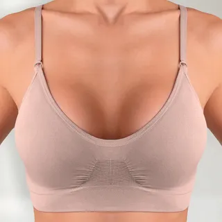 SutiĂŁ Lupo Original Loba Sem Costura Top Com Bojo RemovĂvel SutiĂŁ Lupo Original Loba Sem Costura Top Com Bojo RemovĂvel