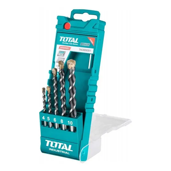 Jgo Brocas X5pcs P/ Concreto Total Industrial Tacsd5051