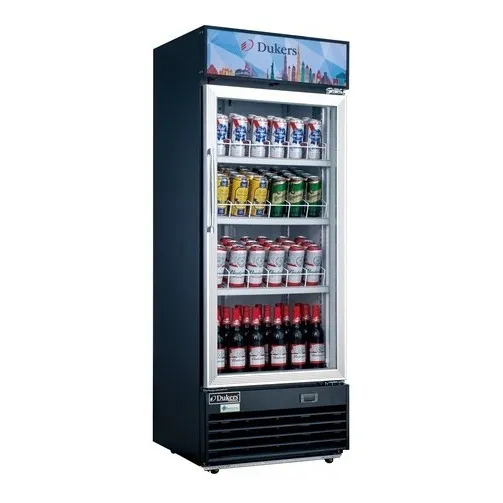Refrigerador Vertical 1 Puerta De Vidrio Templado
